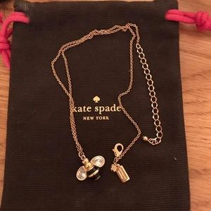 Kate Spade bee necklace